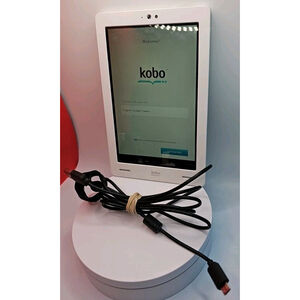Kobo Arc 7 HD 16GB Wi-Fi Camera 7" White Tablet eBook Reader Tested & Working